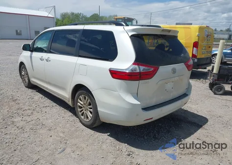 2017 Toyota Sienna Xle Premium 8 Passenger from USA, damaged, VIN 5TDYZ3DC9HS889730